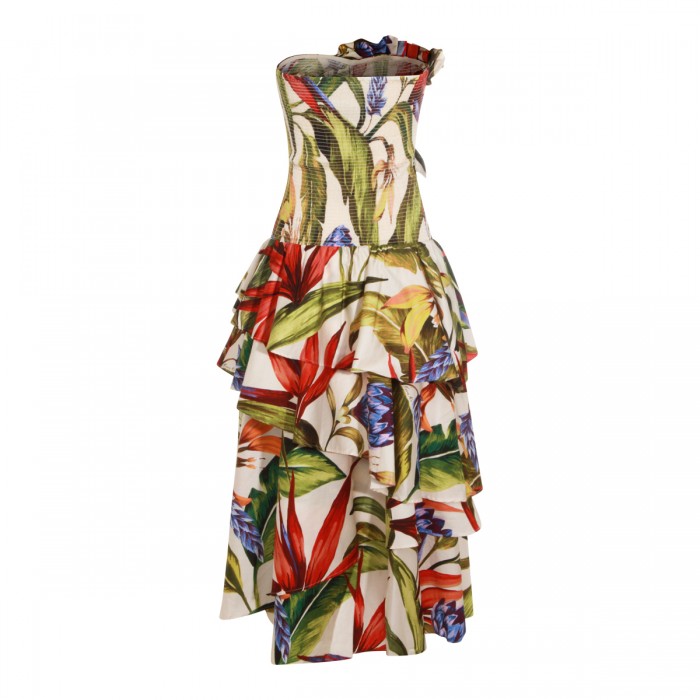MULTICOLOR VISCOSE DRESS 2
