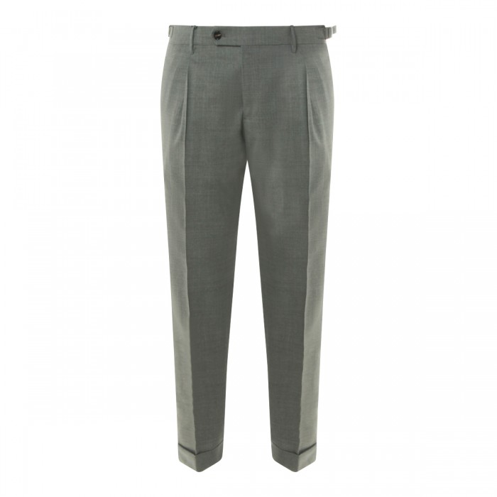 GREY COTTON PANT