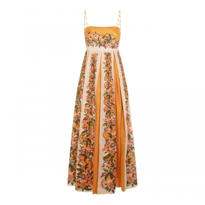 MULTICOLOR VISCOSE DRESS