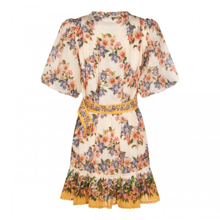 MULTICOLOR LINEN DRESS 2