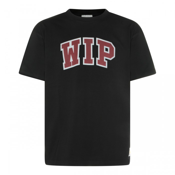 BLACK COTTON T-SHIRT