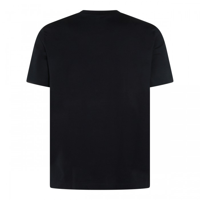 DARK BLUE COTTON T-SHIRT 2