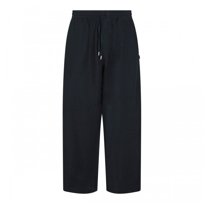 DARK NAVY LINEN PANTS