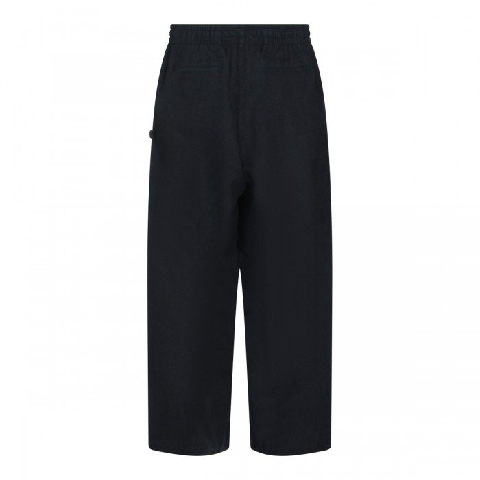 DARK NAVY LINEN PANTS 2
