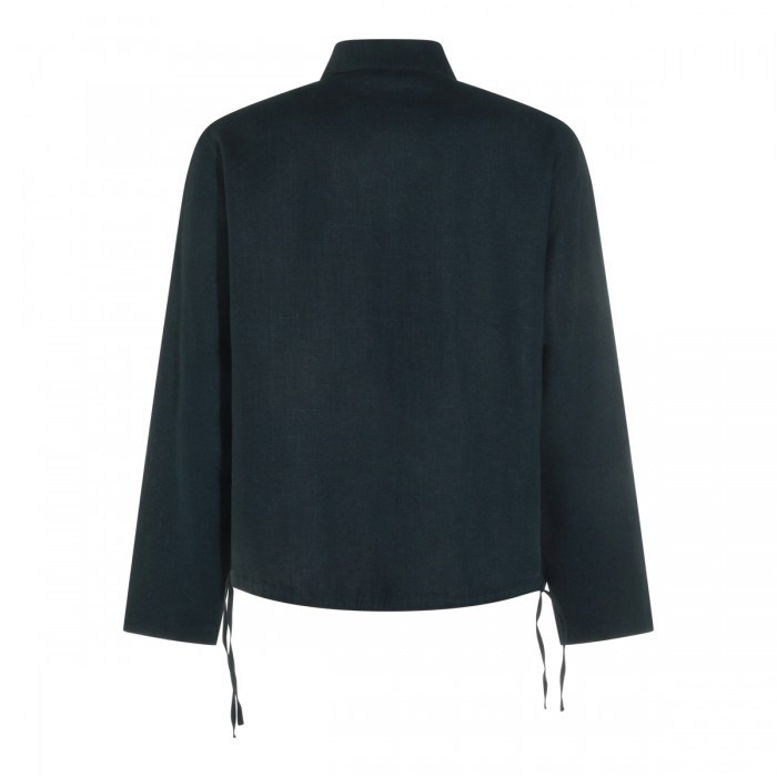 DARK BLUE COTTON SHIRT 2