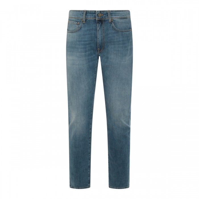 BLUE COTTON JEANS 