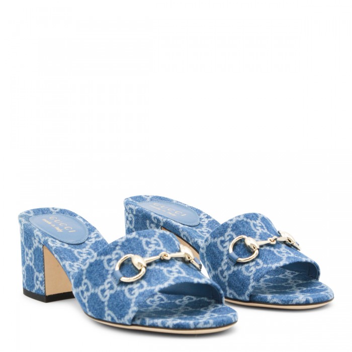 BLUE DENIM SANDALS 2
