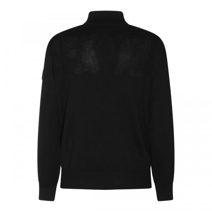 BLACK WOOL KNITWEAR 2