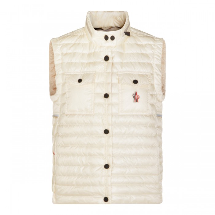IVORY GUMIANE VEST DOWN JACKET