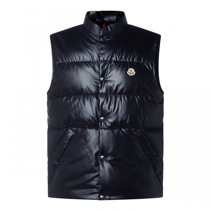 NAVY RESTIGO VEST DOWN JACKET