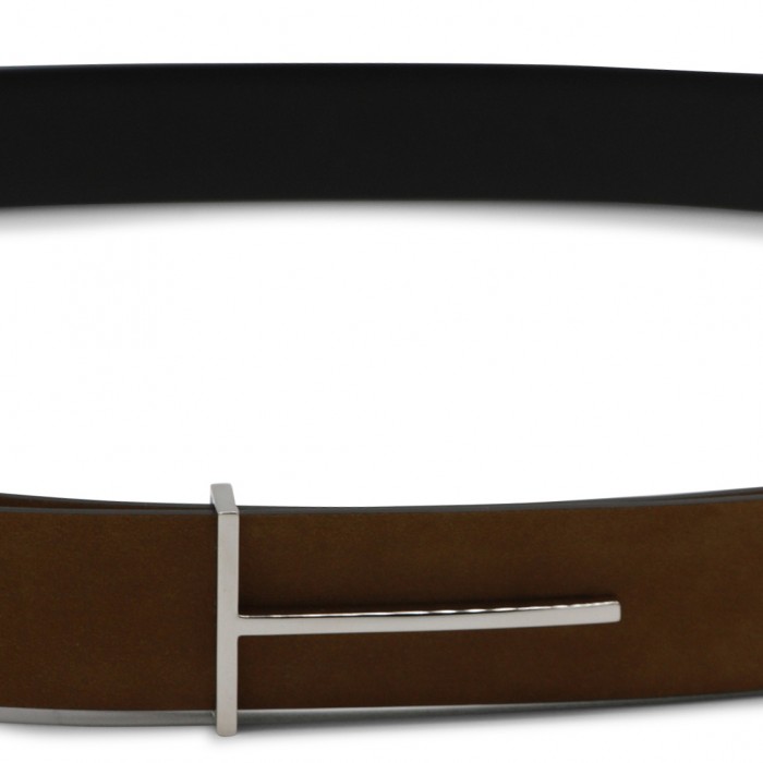 TOBACCO SUEDE BELT  2