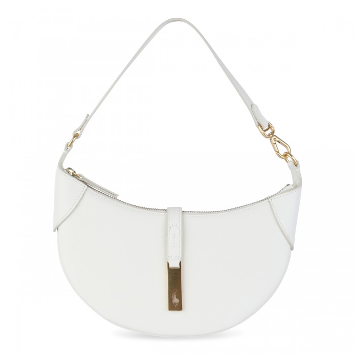 IVORY LEATHER POLO ID...