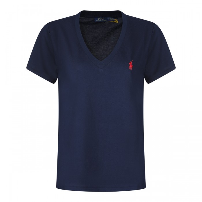CRUISE NAVY COTTON POLO SHIRT 