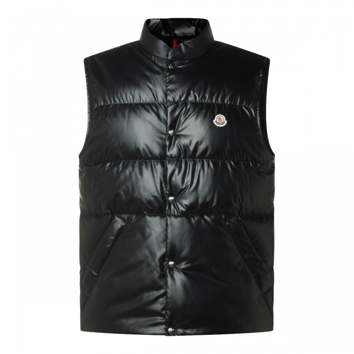 BLACK RESTIGO VEST DOWN JACKET