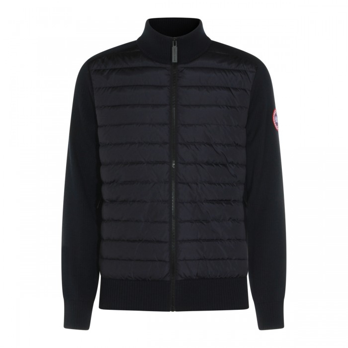 DARK BLUE WOOL KNITWEAR