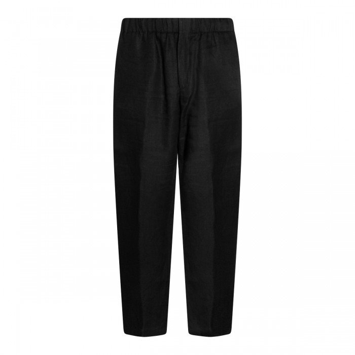BLACK LINEN PANTS