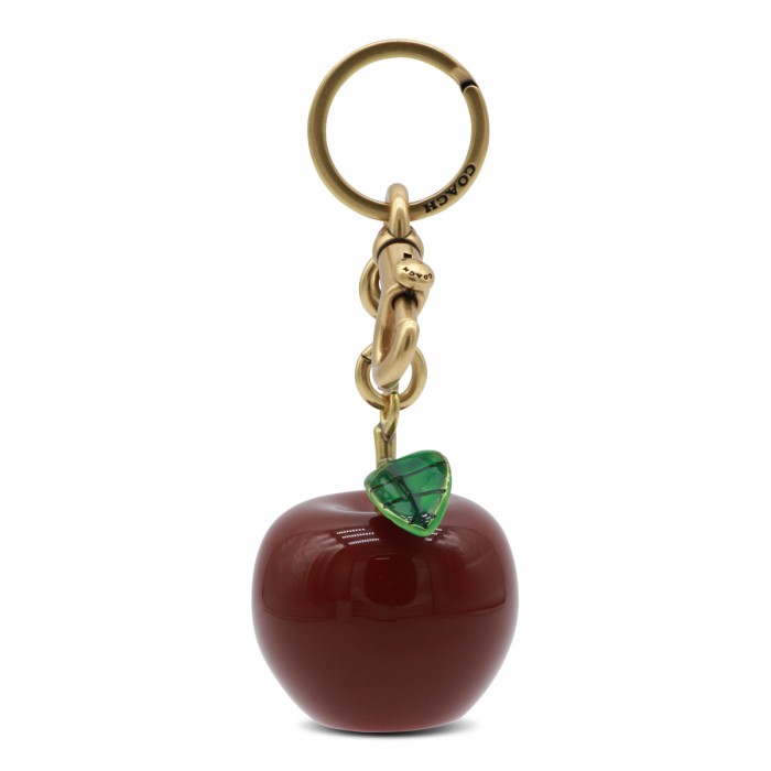 APPLE METAL KEYRING