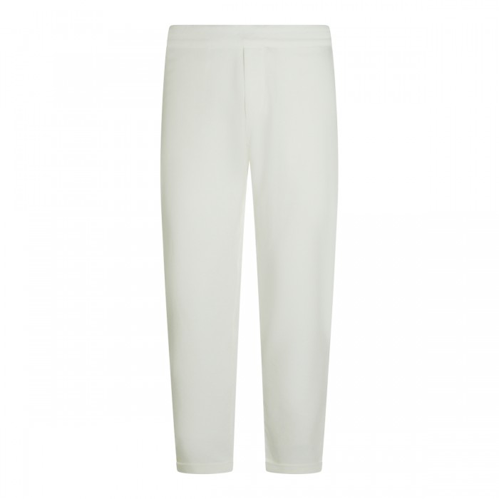 IVORY COTTON STRETCH PANTS