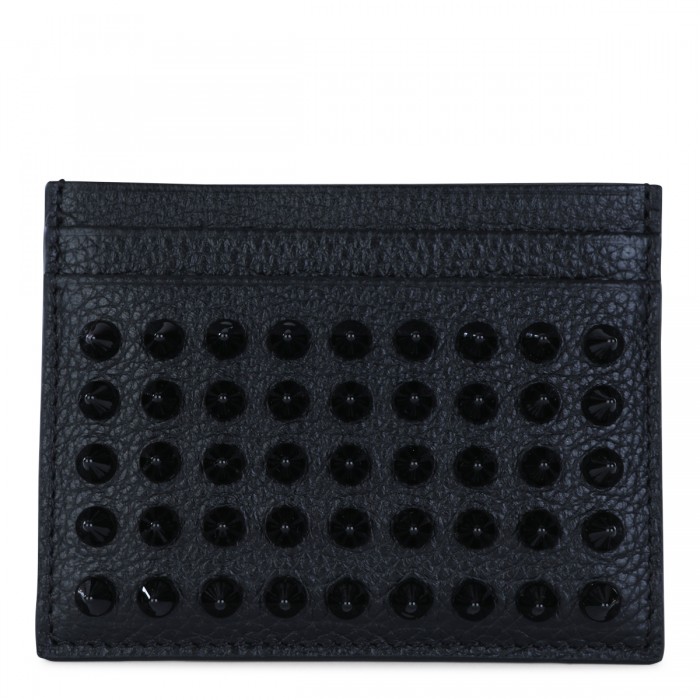 BLACK LEATHER WALLET
