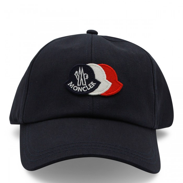 NAVY COTTON BASEBALL CAP