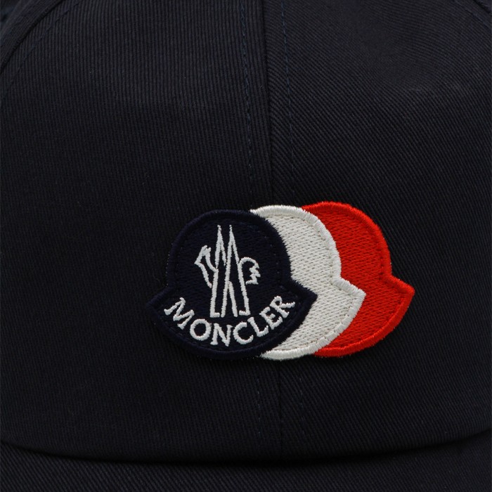 NAVY COTTON BASEBALL CAP 2