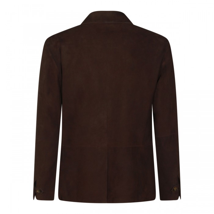 BROWN LEATHER JACKET 2