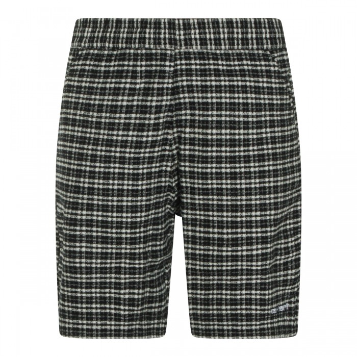 MULTICOLOR CHECK COTTON SHORTS