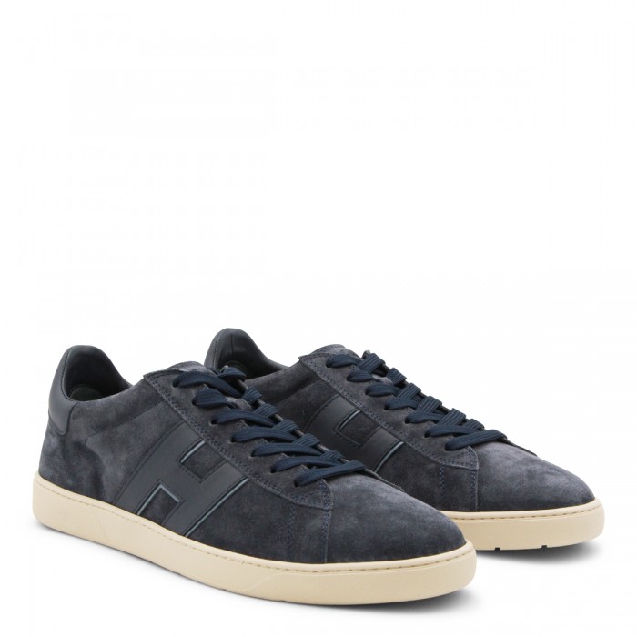 NAVY SUEDE COOL SNEAKERS 2
