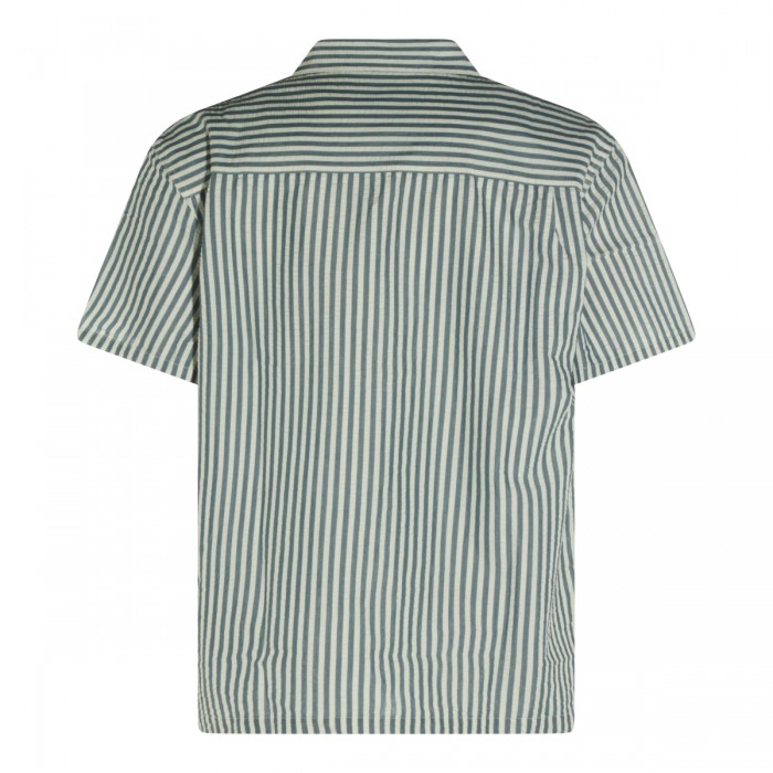 BLUE WAX COTTON SHIRT 2