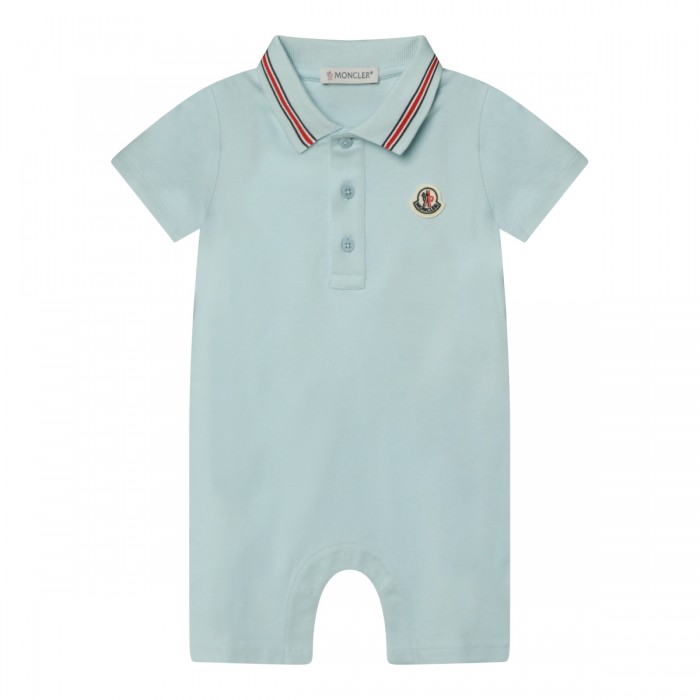 LIGHT BLUE COTTON JUMPSUIT