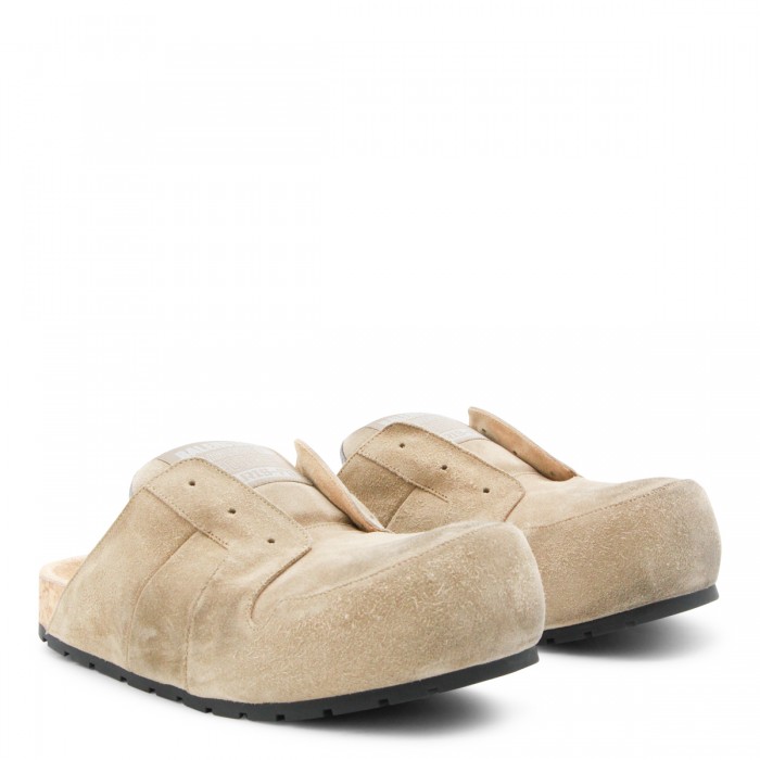SAND SUEDE FLATS 2