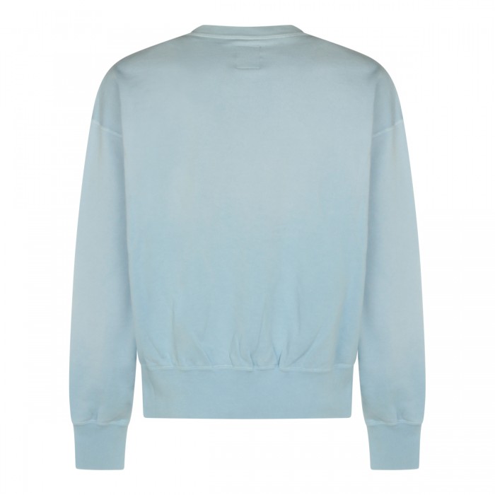 LIGHT BLUE COTTON SWEATSHIRT 2