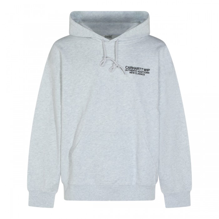 ASH HEATHER COTTON SWEATSHIRT