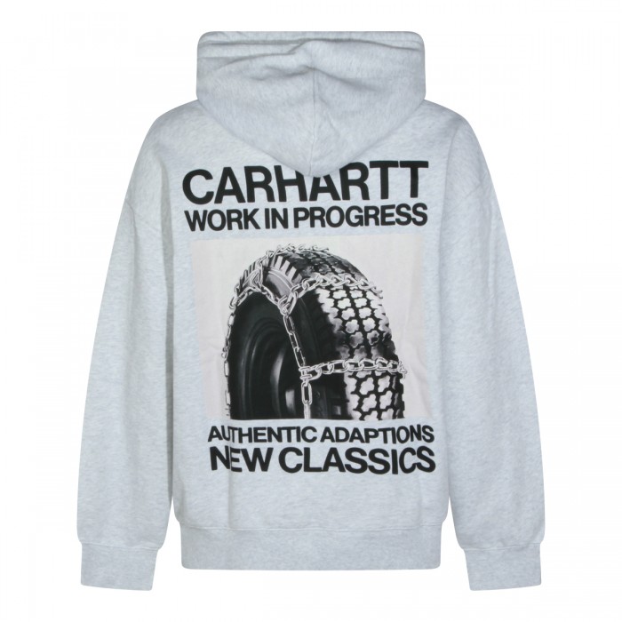 ASH HEATHER COTTON SWEATSHIRT 2