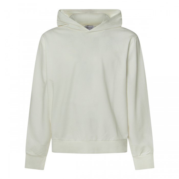 IVORY COTTON SWEATSHIRT