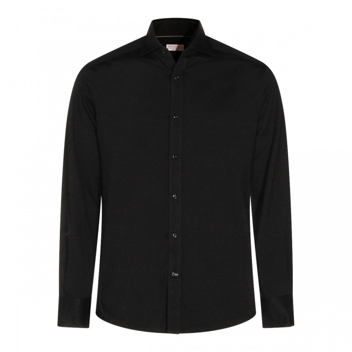 DARK BLUE COTTON SHIRT