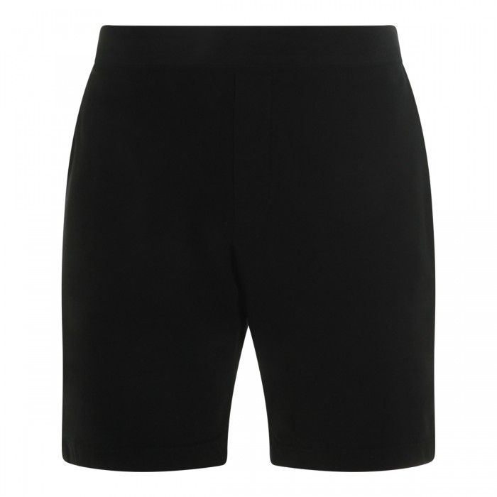 BLACK COTTON SHORTS