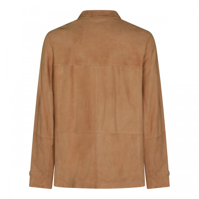 BEIGE SUEDE JACKET 2