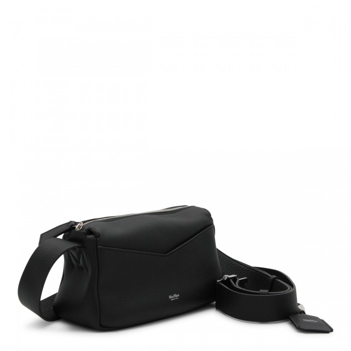 BLACK LEATHER SKIPPERS BAG 2