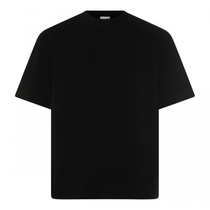 BLACK COTTON T-SHIRT