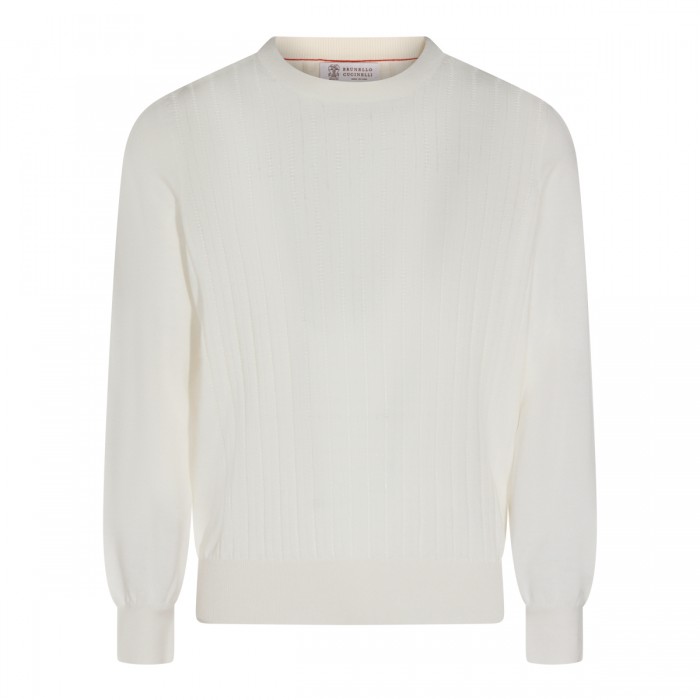 IVORY COTTON KNITWEAR
