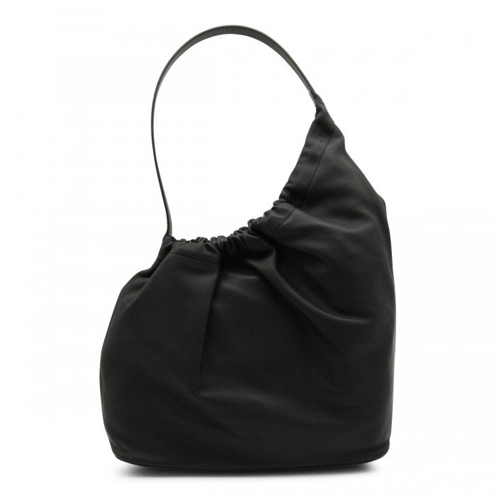 BLACK LEATHER DEMI LUNE... 2