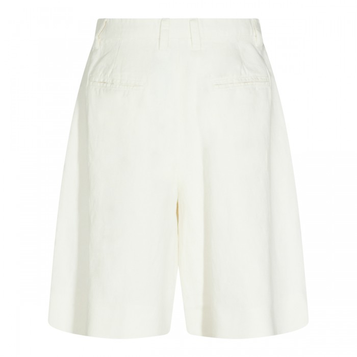 WHITE COTTON SHORTS 2