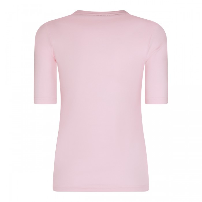 PINK COTTON STRETCH TOP 2