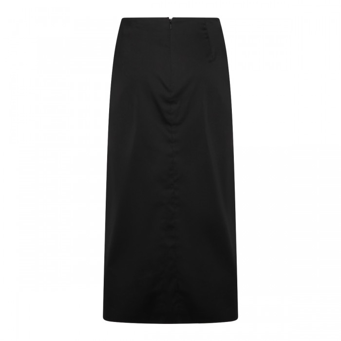 BLACK COTTON PAGGI SKIRT 2