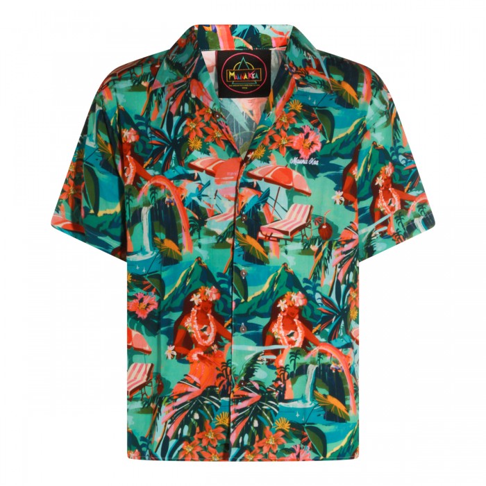 MULTICOLOR VISCOSE SHIRT