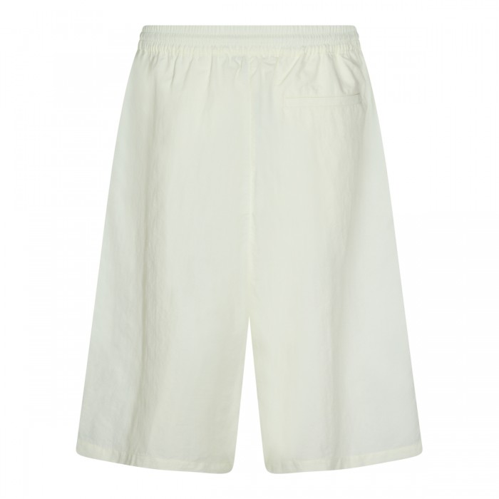 WHITE NYLON SHORTS 2