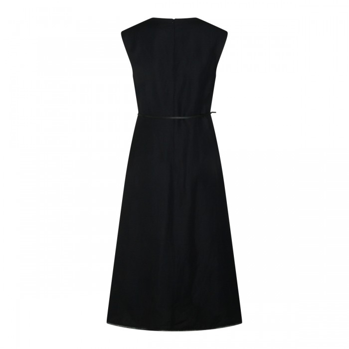 DARK NAVY VISCOSE DRESS 2