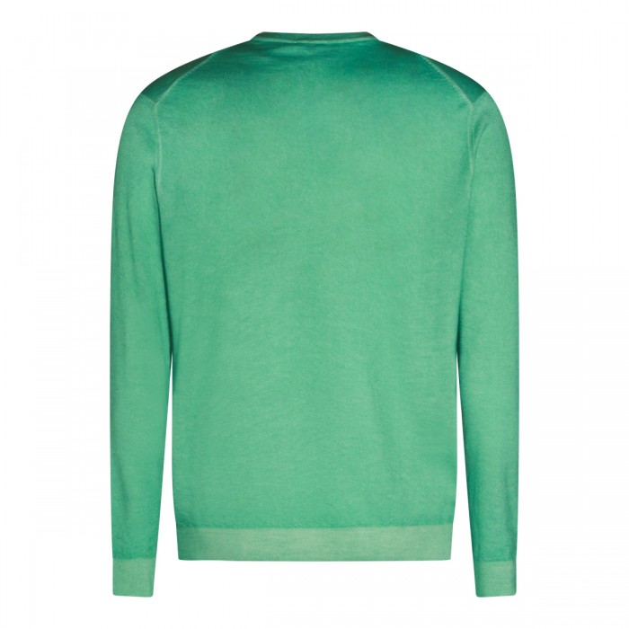 GREEN CASHMERE SWEATER 2