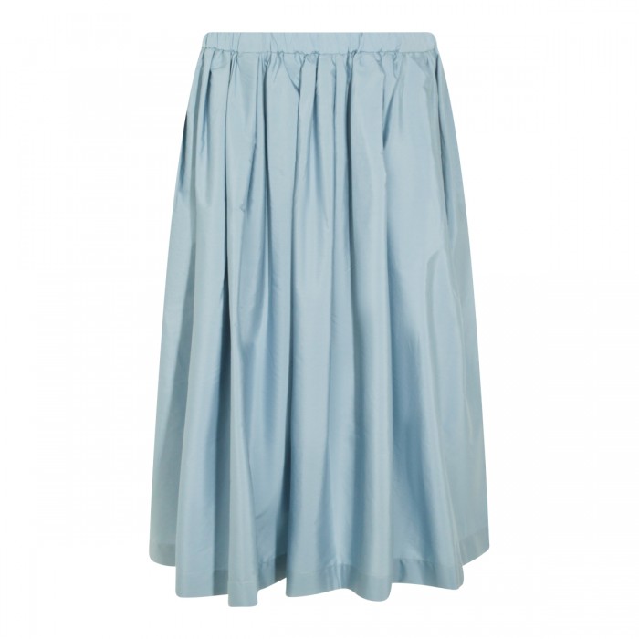 LIGHT BLUE COTTON SKIRT